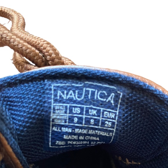 LIKE NEW! Nautica Toddler Chukka Boots with Lace-Up and Zipper Ankle - Picture 9 of 9